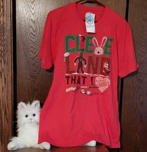 NWT One of a kind red Cleveland Ohio t shirt